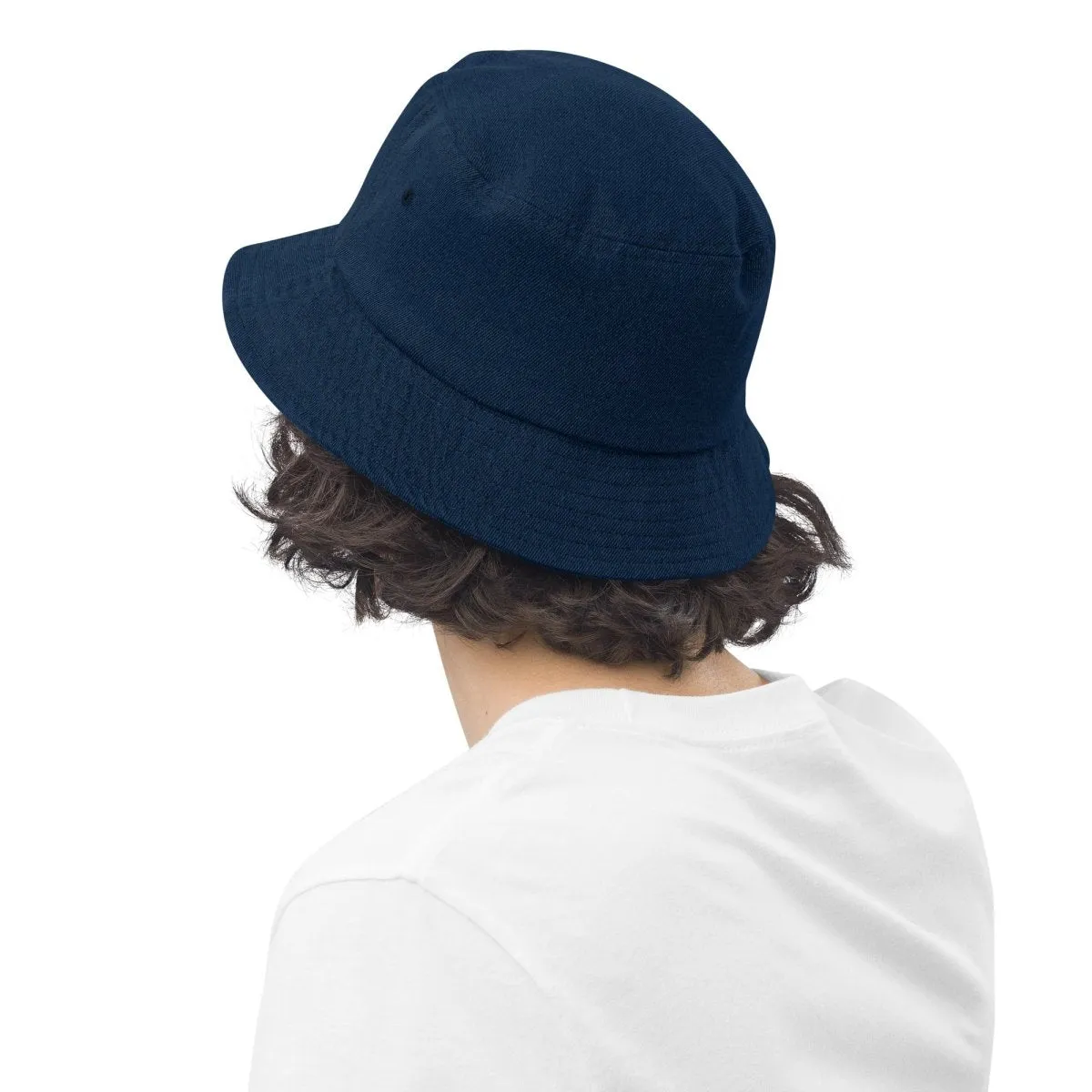 Spring Blossom Denim SOBER AF Bucket Hat