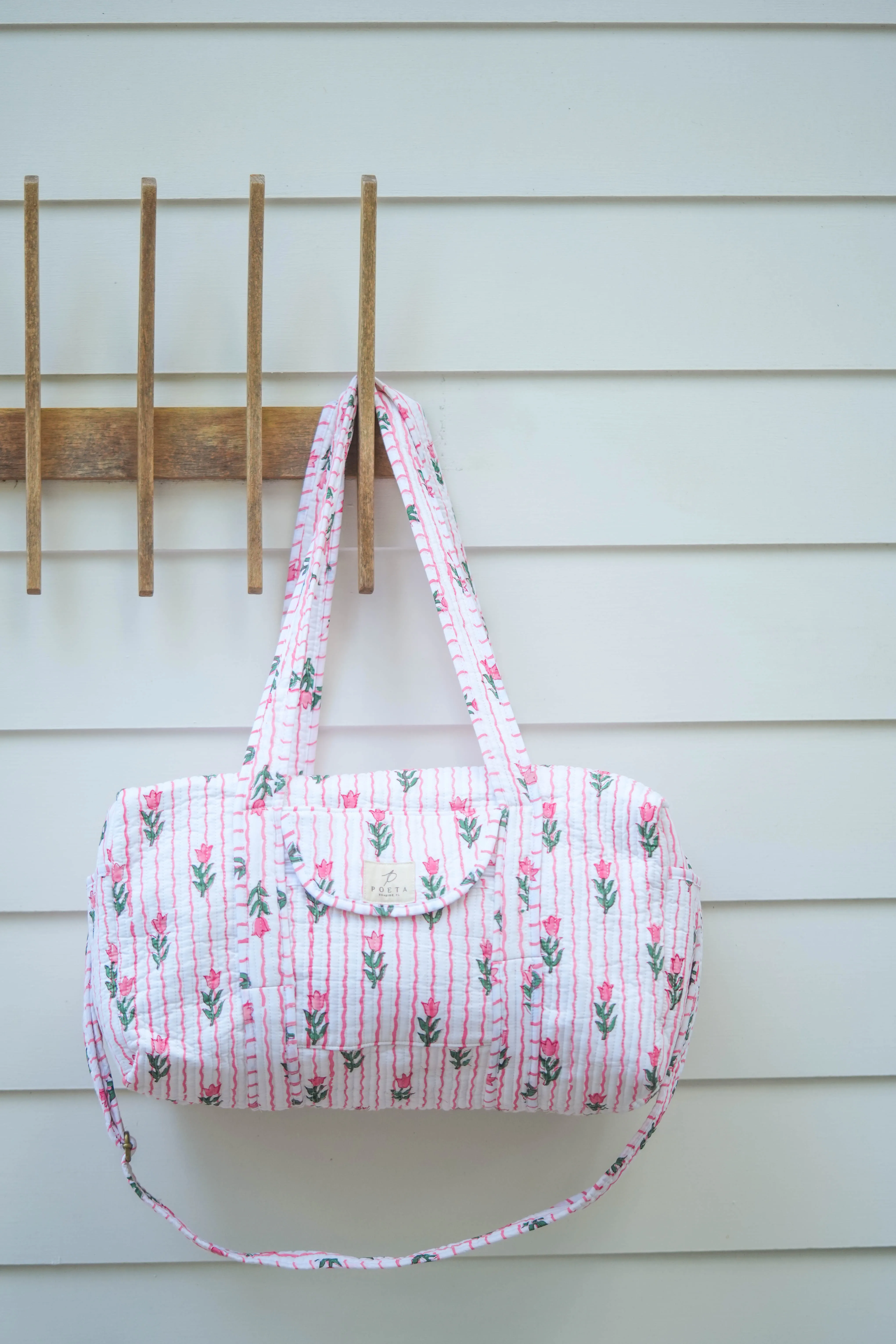 Spring Tulip Duffle Bag