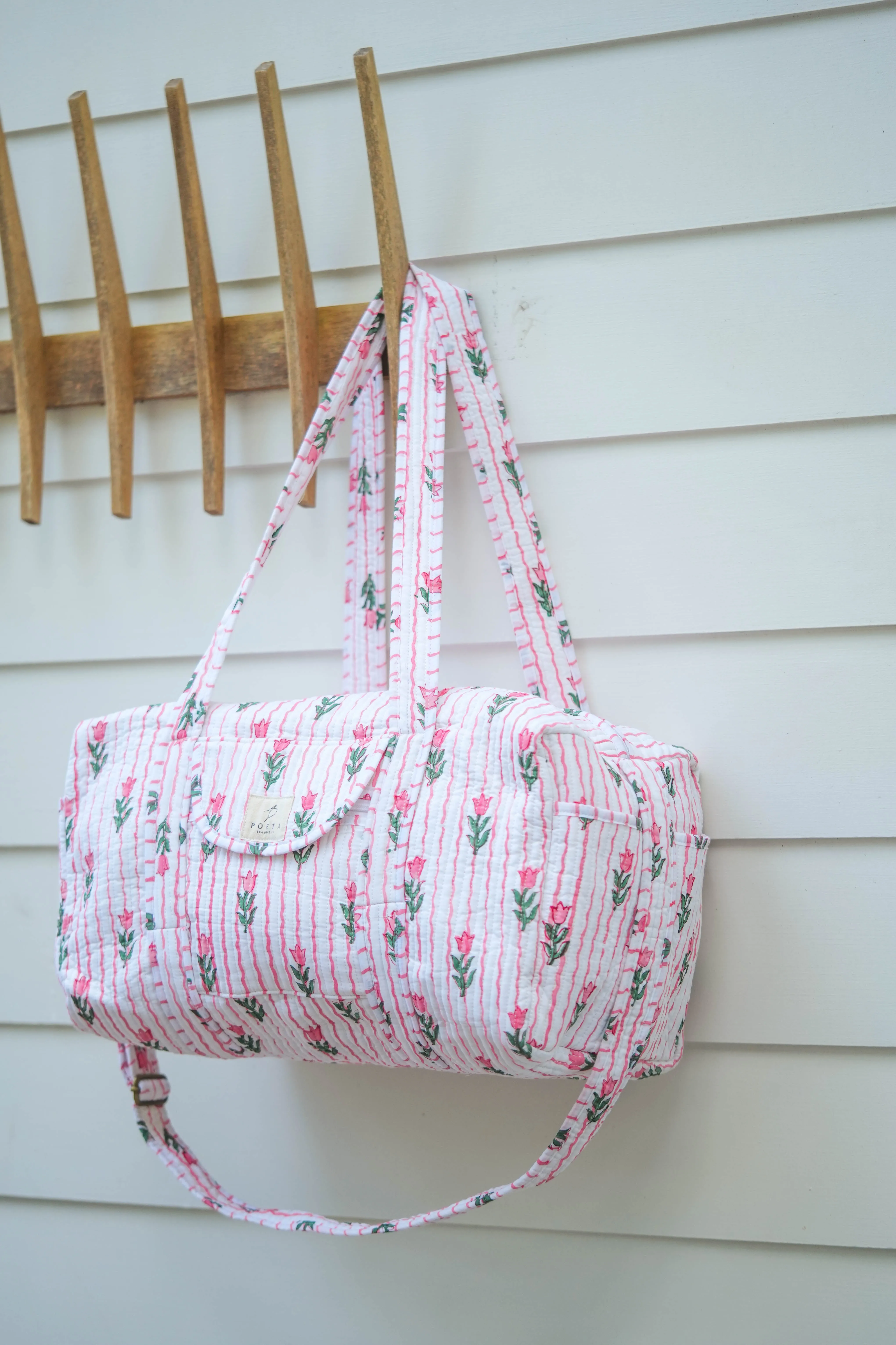 Spring Tulip Duffle Bag