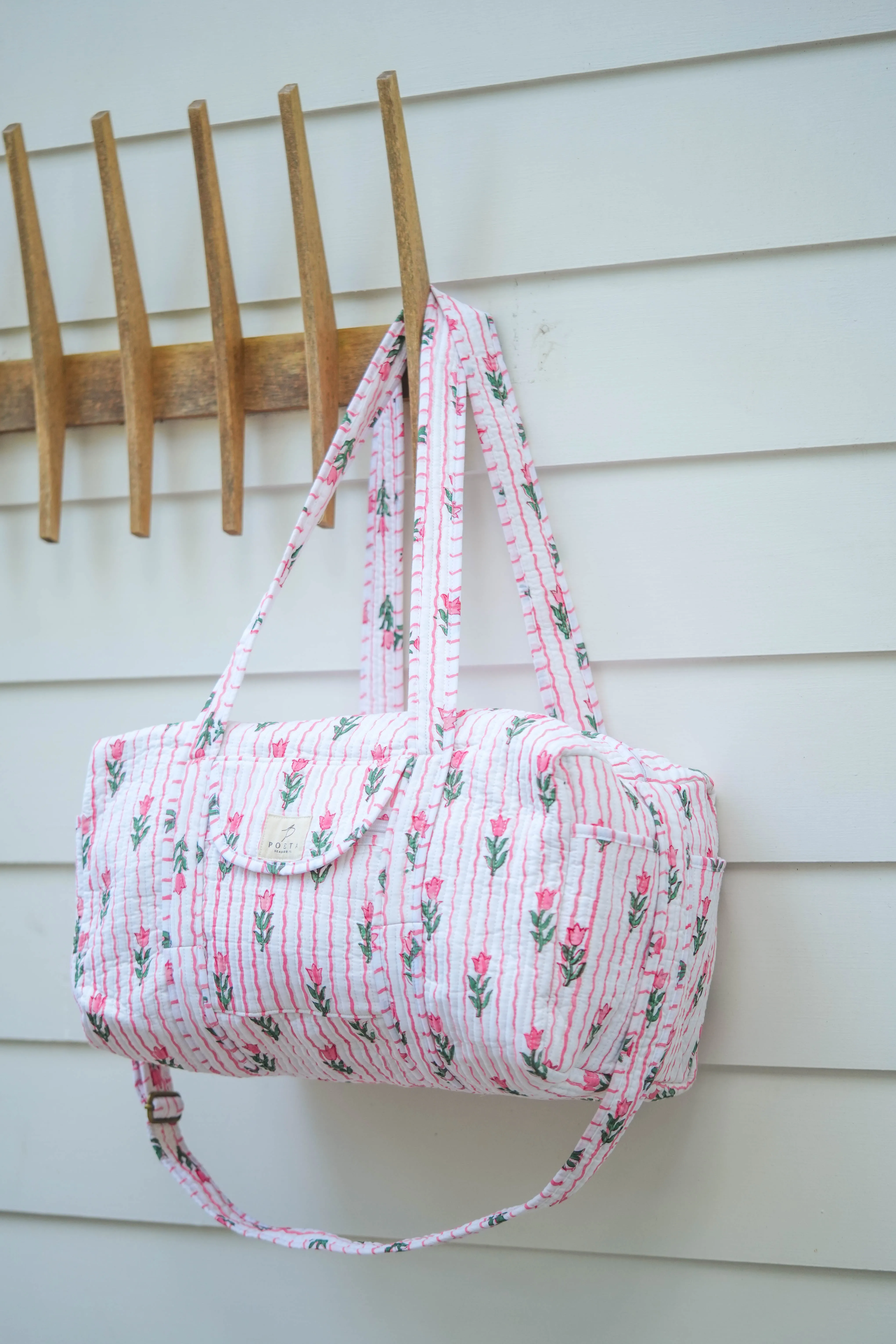 Spring Tulip Duffle Bag