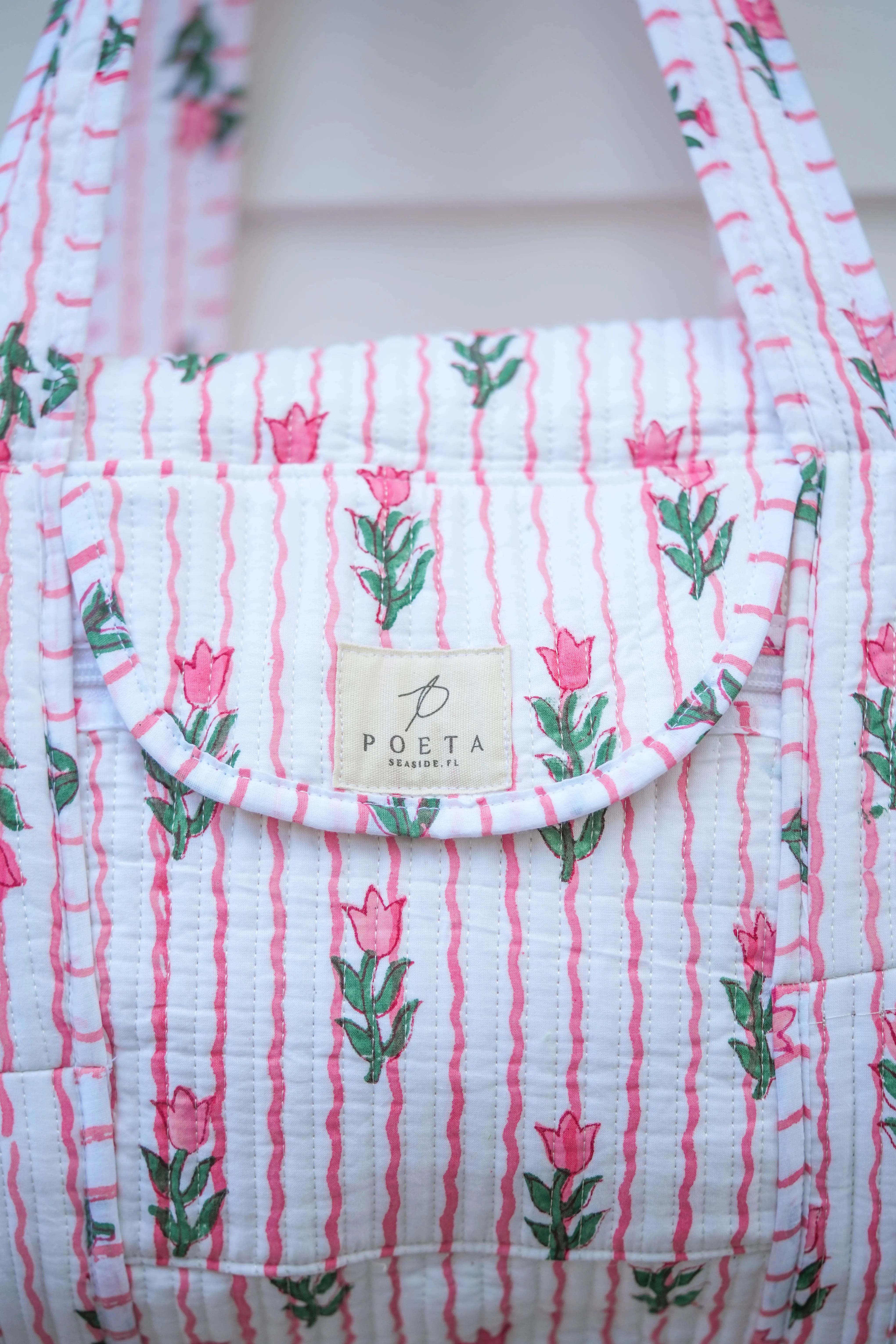 Spring Tulip Duffle Bag