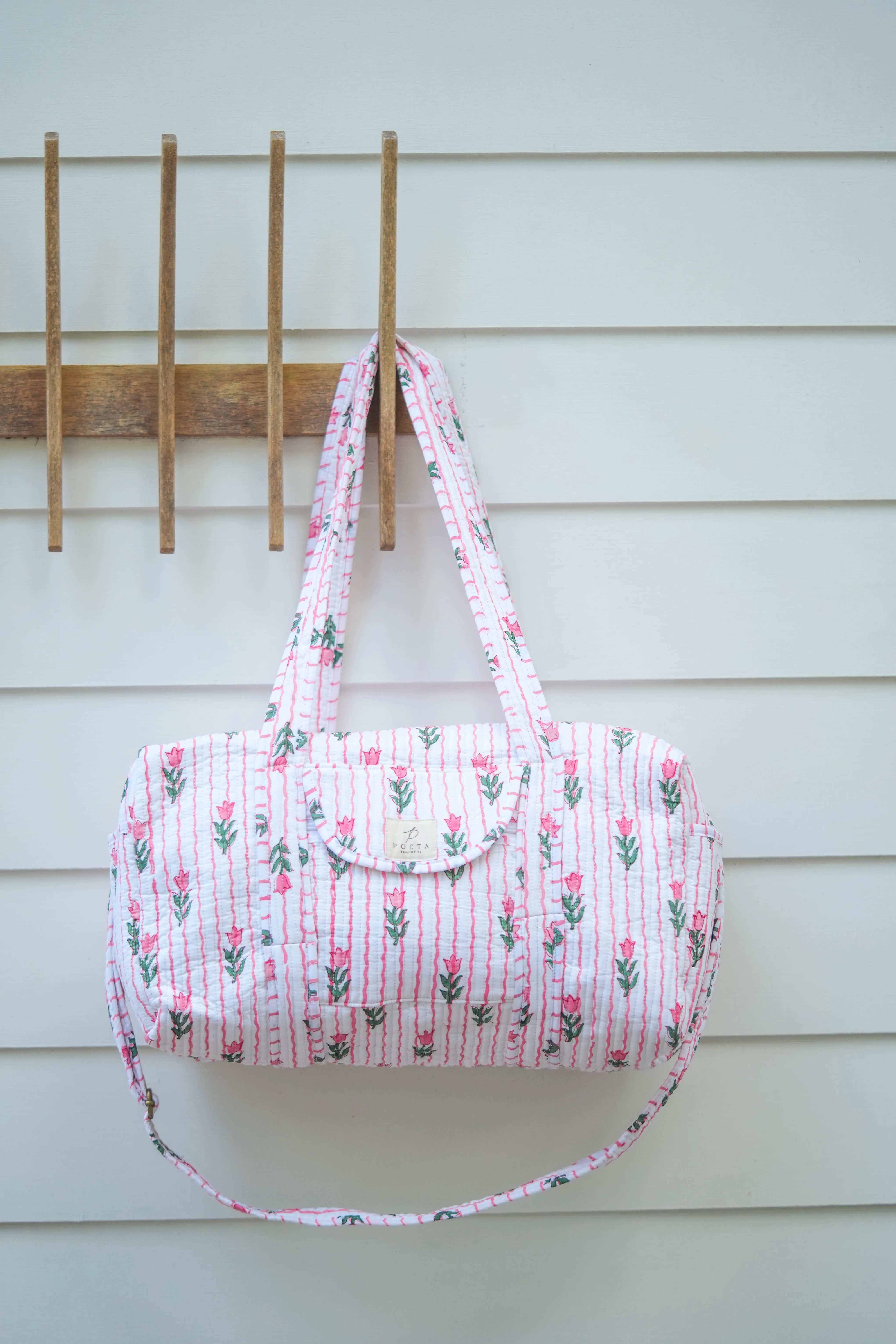 Spring Tulip Duffle Bag