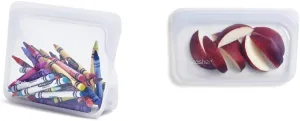 Stasher Reusable Silicone Storage Bags (Mini   Snack) Bundle