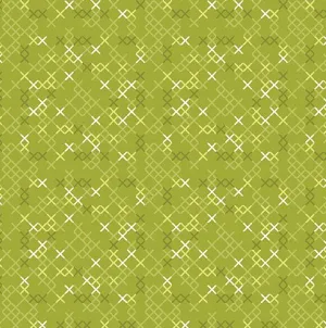 Stitch Garden - Cross Stitch Texture Green (20cm)