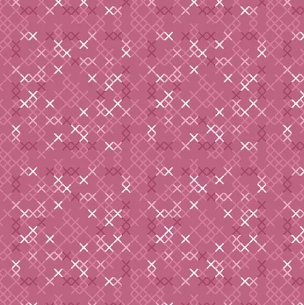 Stitch Garden - Cross Stitch Texture Peony (20cm)