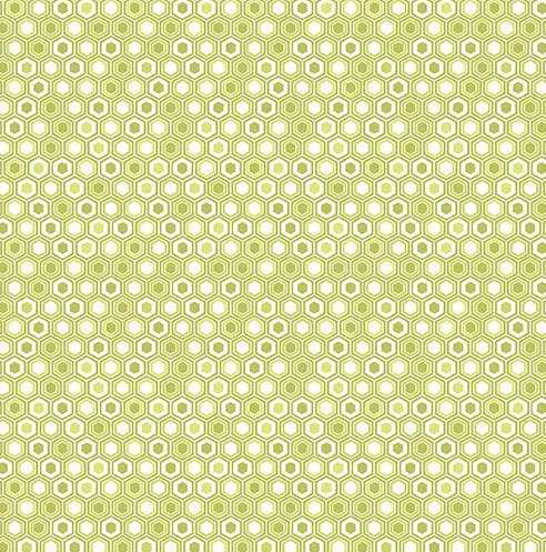 Stitch Garden - Tonal Hexy Lime (20cm)