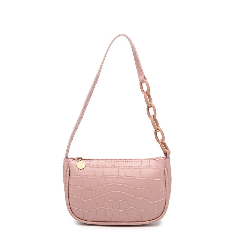 STOREXQ  Hobo Underarm Bag ladies Handbags Crocodile Pattern Underarm Bag Fashion Trending Women's Shoulder Bag