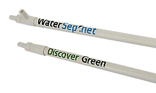 SU 910 10DIS24 LD Discover24 Green Line Single Use Hollow Fiber Cartridge, 0.1 µm Pore Size, 1 mm ID, 9.4 mm Diameter, 600 Length, Polyethersulfon/Polysulfone/Urethane (Pack of 12)