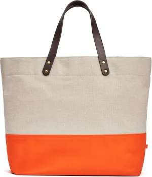 Sunbrella 1961 Tote Bag | Durable, Water & Stain Resistant | Fits 13" Laptop | Recycled Material | For Business & Travel | Sunset