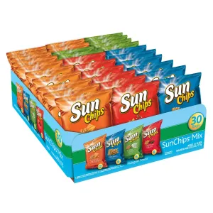 Sunchips Multigrain Snacks Variety Pack, 1.5 Ounce (Pack of 30)