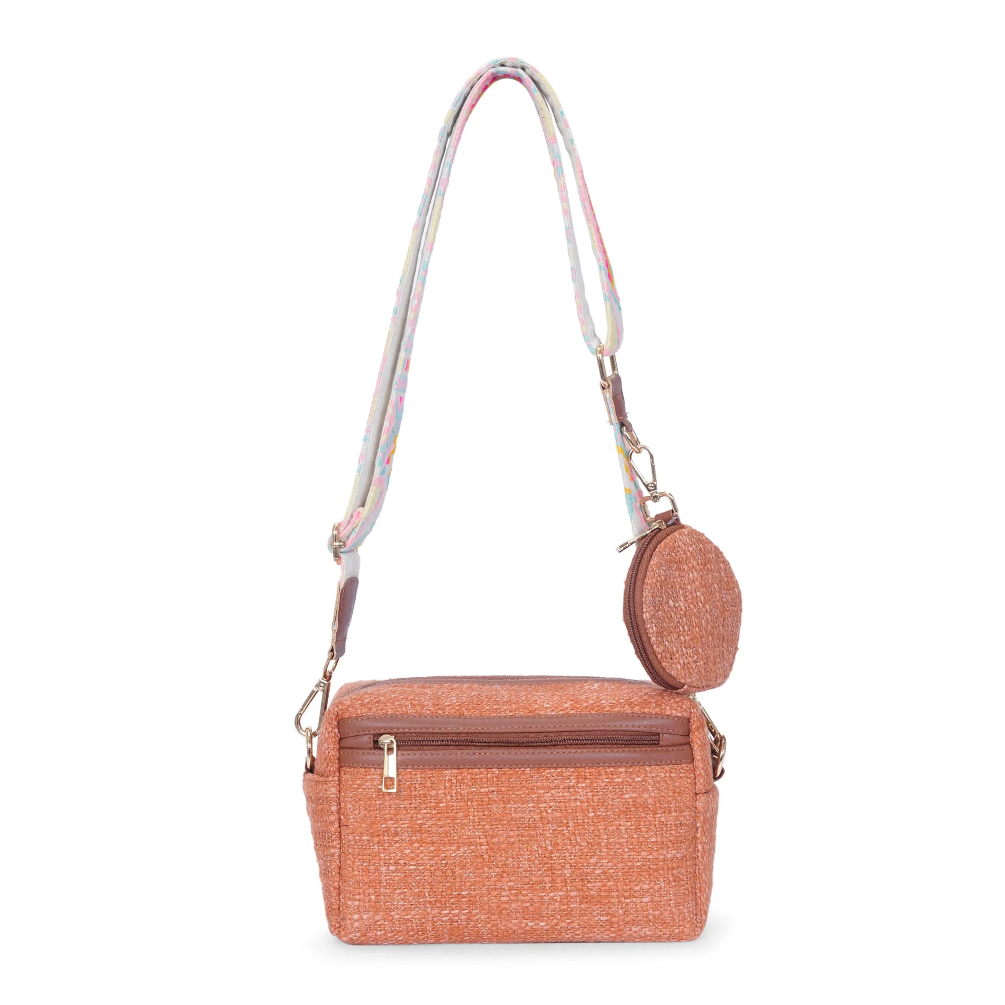 Sunset Amber - Box Sling Bag