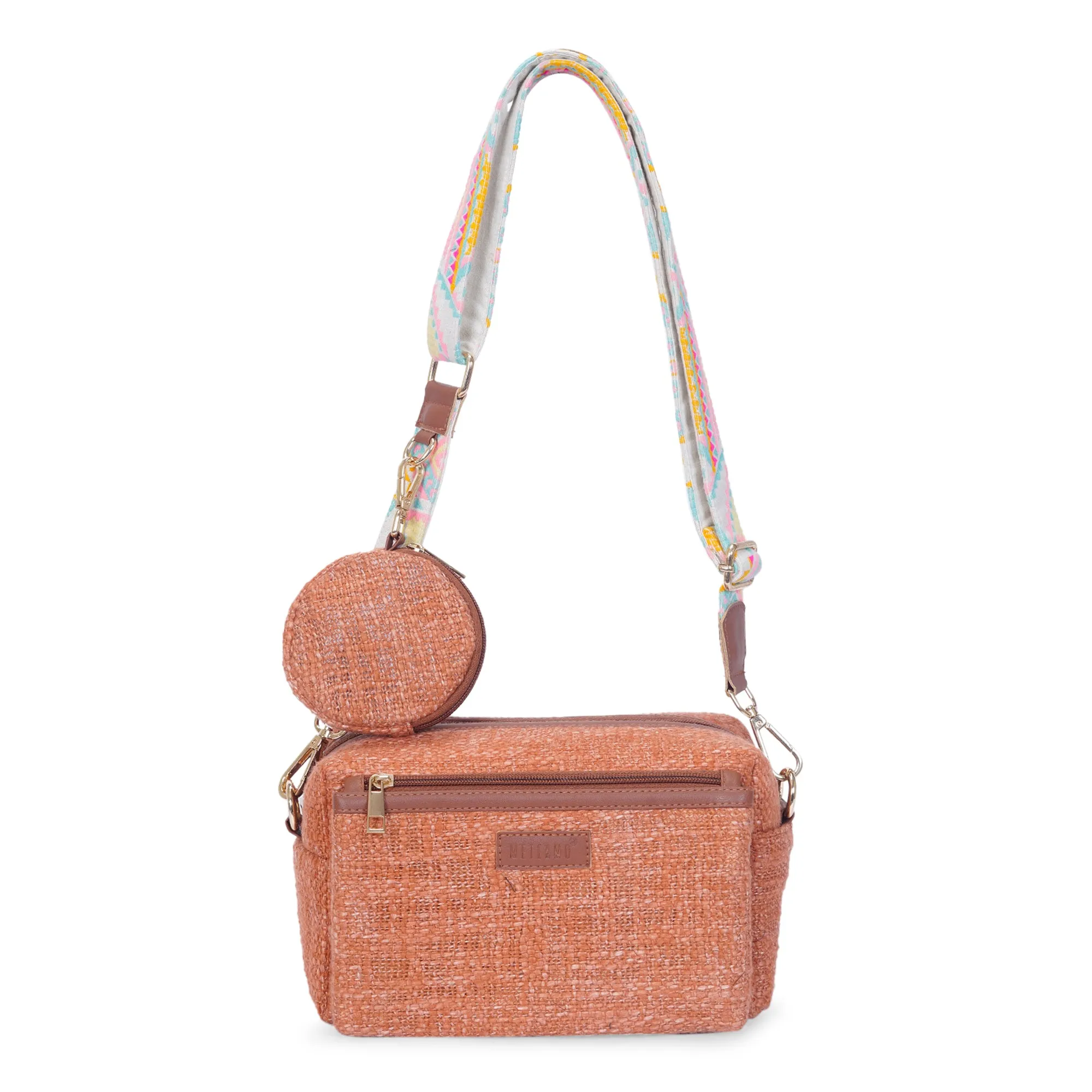 Sunset Amber - Box Sling Bag