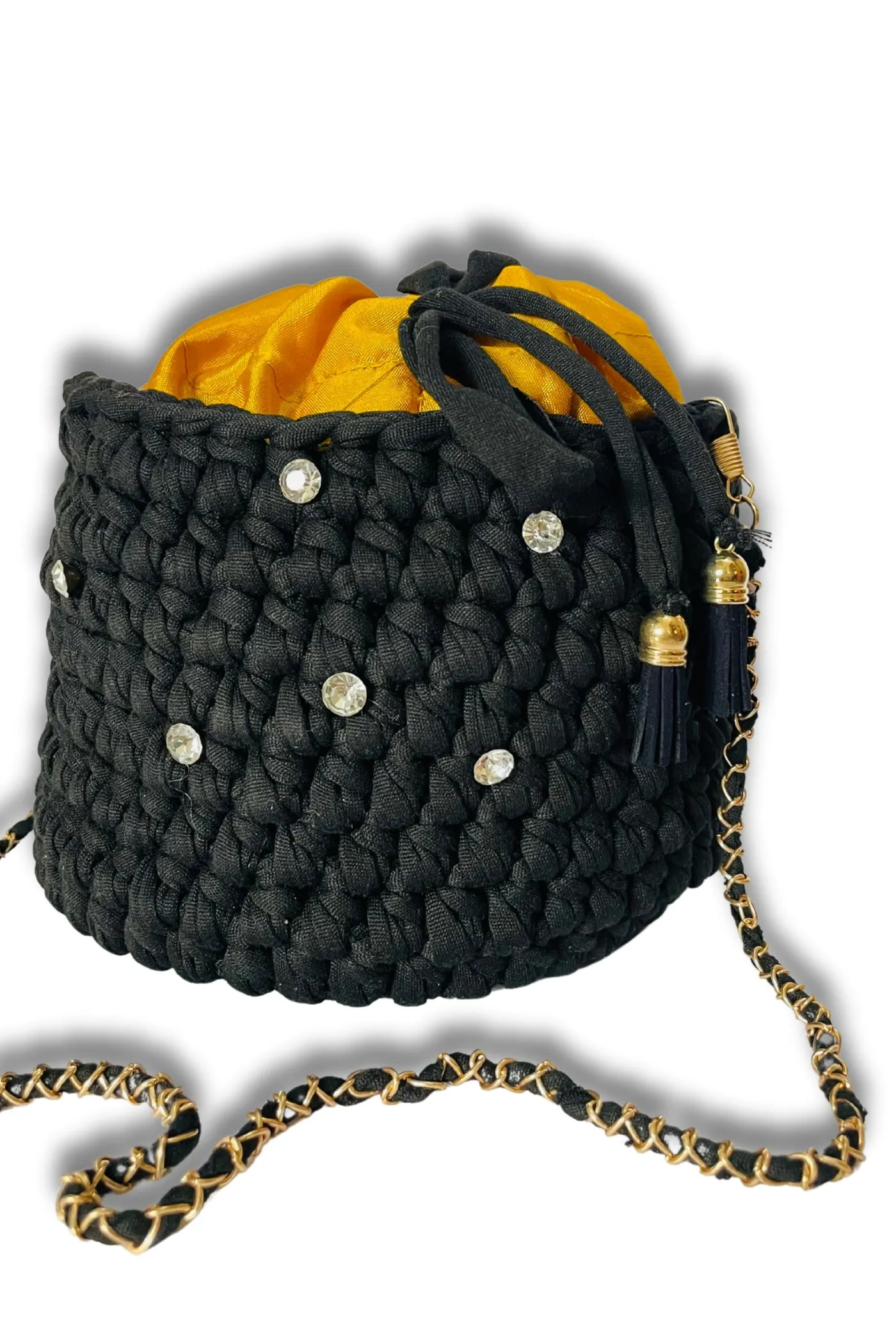 Sunset Bloom Sling Crochet Bags | Lace Berry