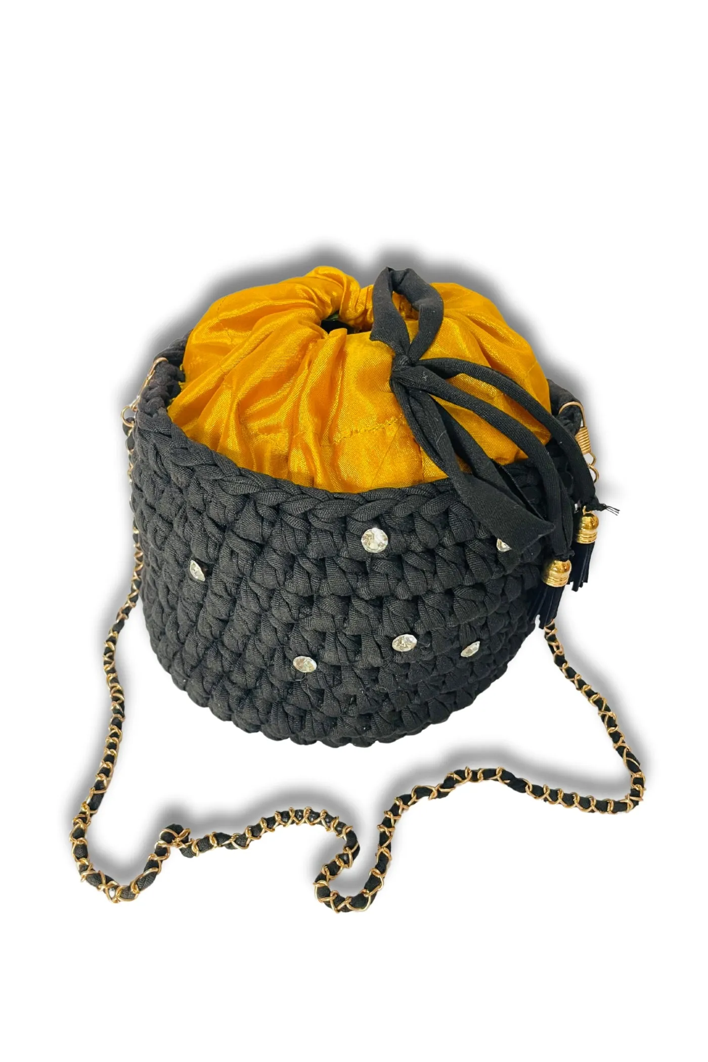 Sunset Bloom Sling Crochet Bags | Lace Berry