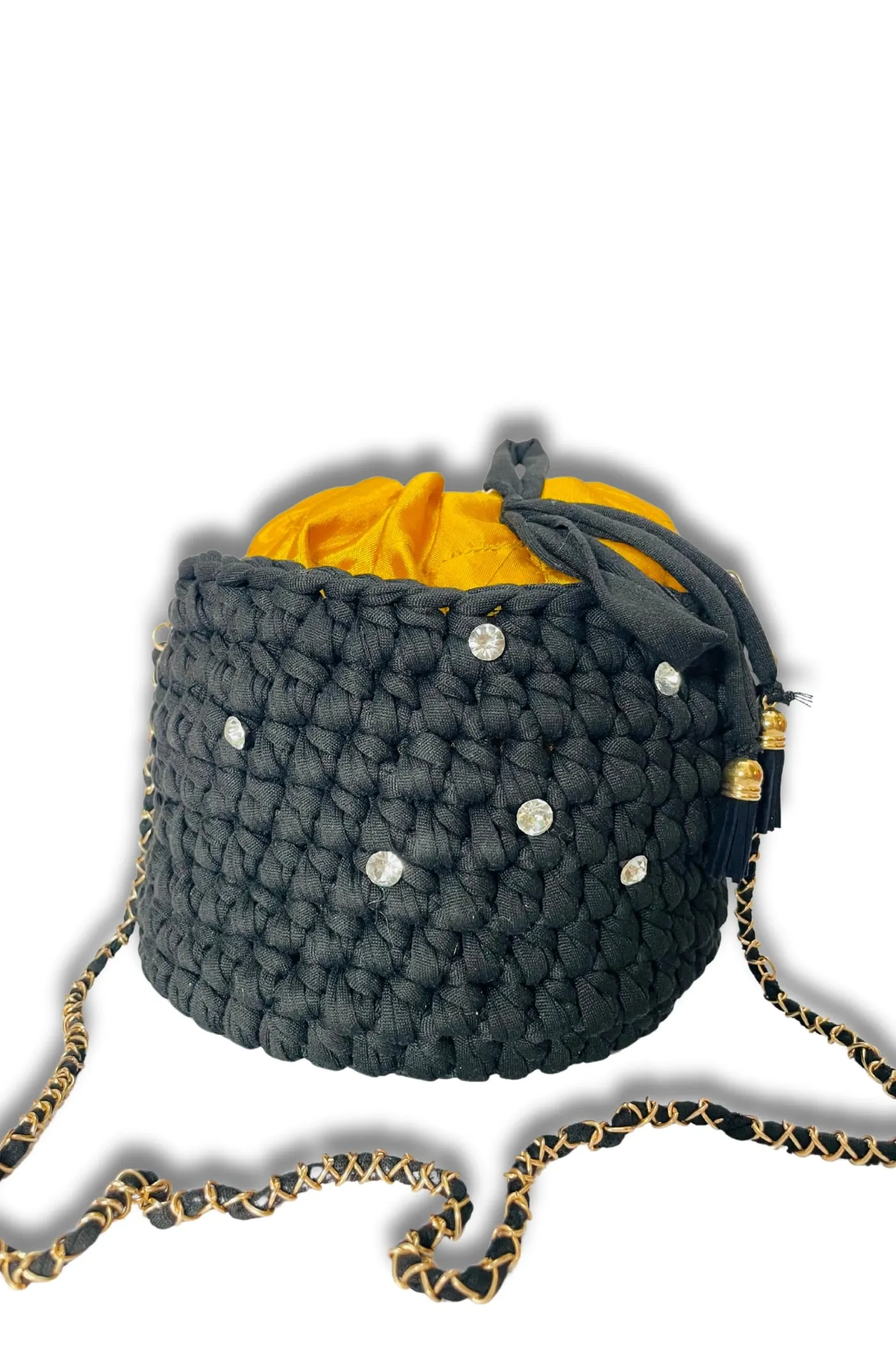 Sunset Bloom Sling Crochet Bags | Lace Berry