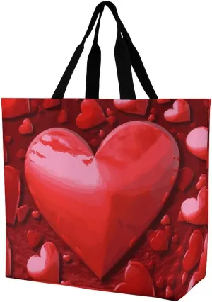 Sunset Dolphin Tote Bag for Women Reusable Grocery Shoulder Bags Shopping Bag for Travel, Groceries