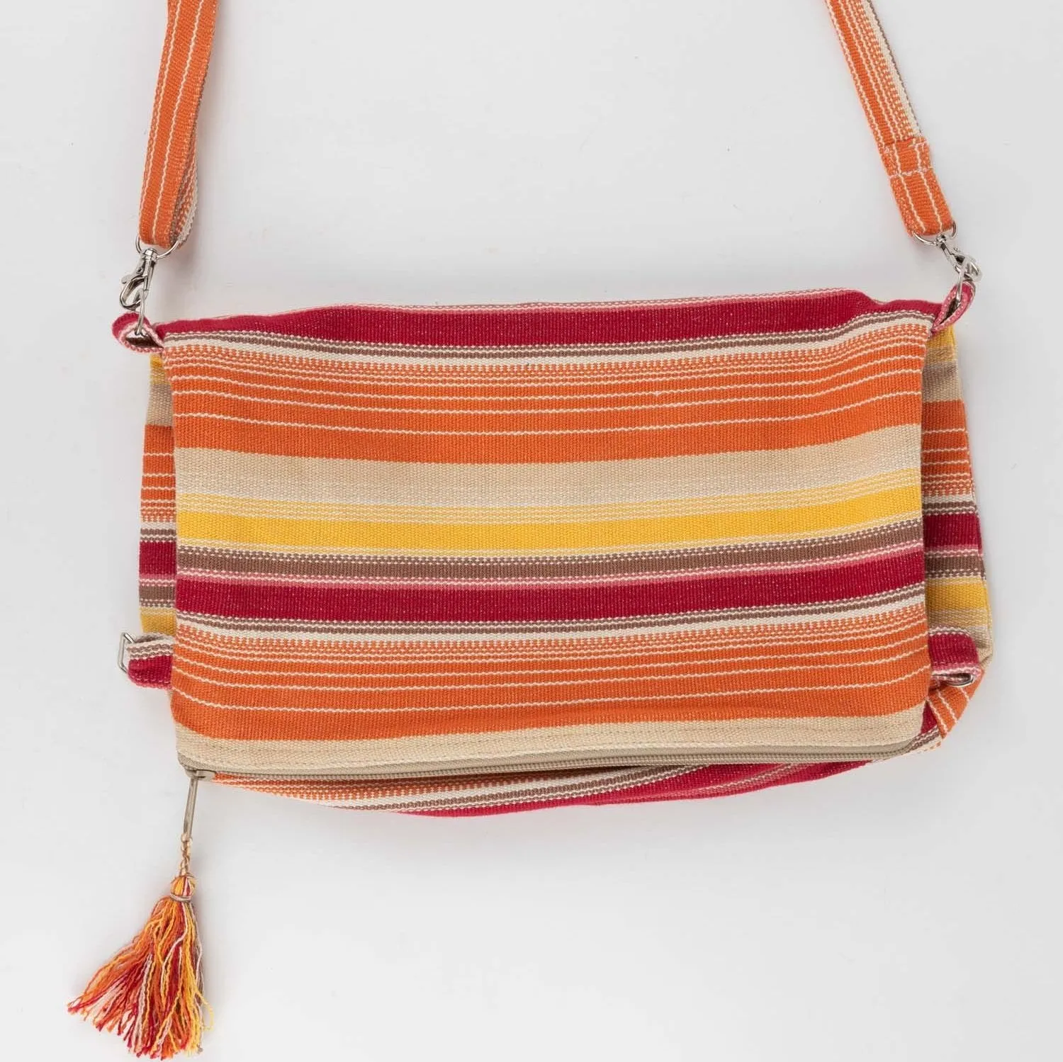 Sunset Foldover Shoulder Bag