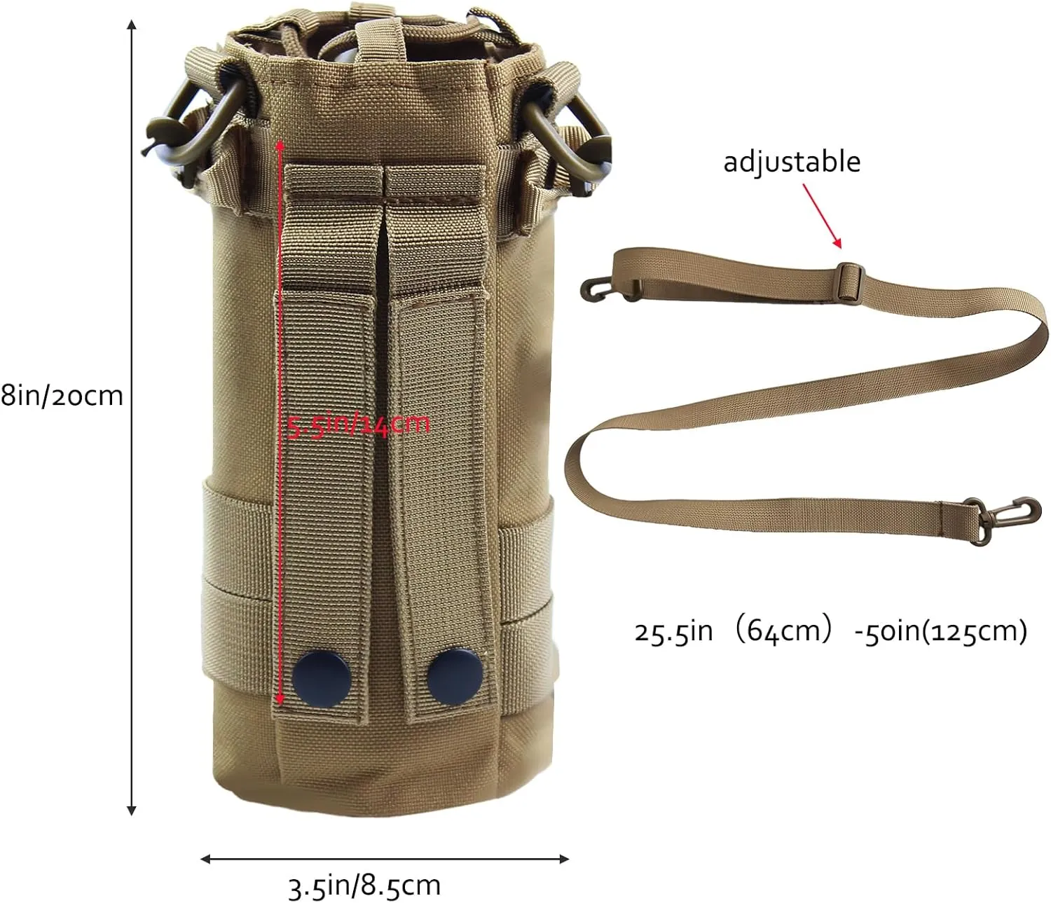 Tactical MOLLE System Pouch