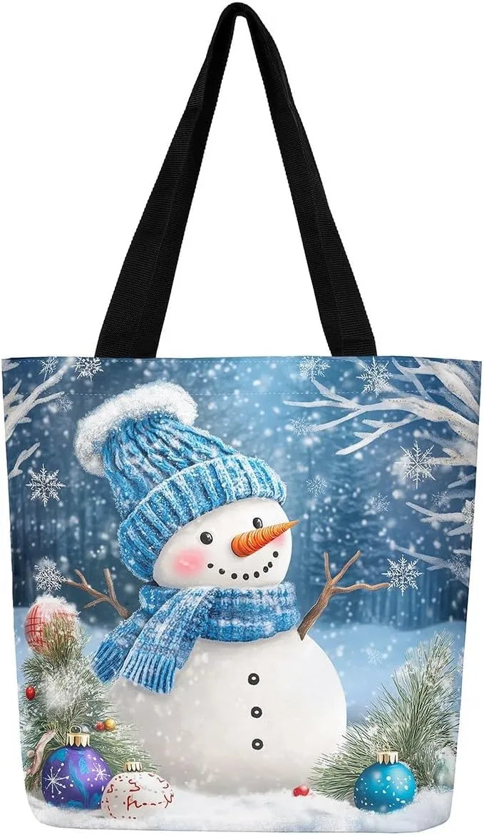 Thanksgiving Pumpkin Canvas Tote Bag,Maple Leaf Duffle Bag,Fall Leaves Handbag Farmhouse Autumn Harvest Fall Decor