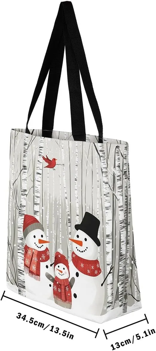 Thanksgiving Pumpkin Canvas Tote Bag,Maple Leaf Duffle Bag,Fall Leaves Handbag Farmhouse Autumn Harvest Fall Decor