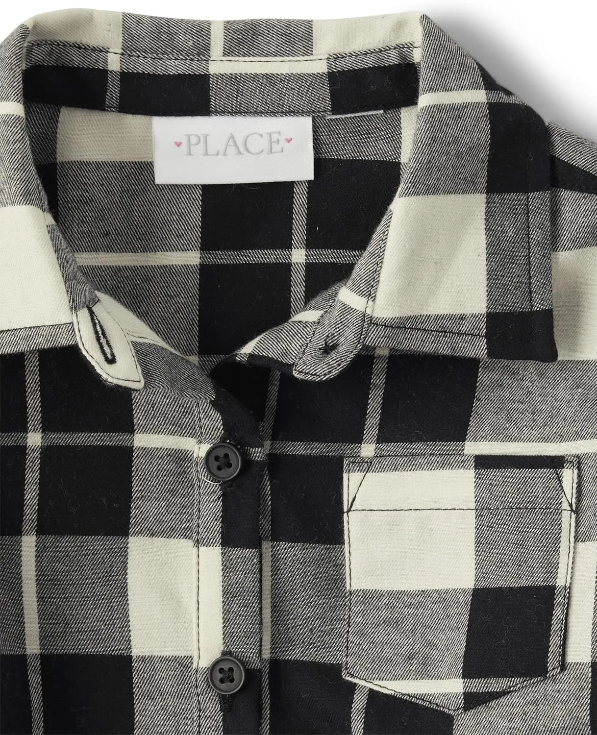 The Children's Place Girls Long Sleeve Plaid Fall Fashion Dress