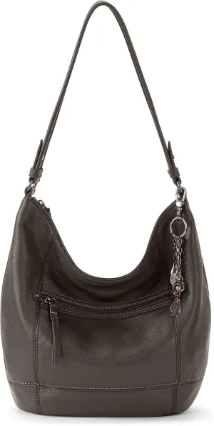 The Sak Sequoia Hobo Bag - Premium Large Leather Women's Handbag for Everyday & Travel - Durable Purse With Zipper Pocket