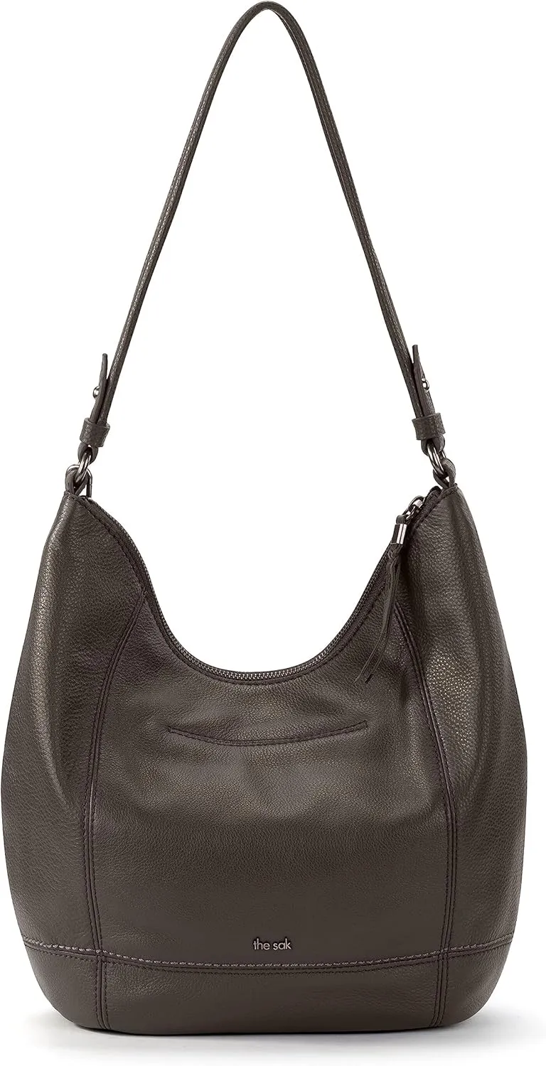 The Sak Sequoia Hobo Bag - Premium Large Leather Women's Handbag for Everyday & Travel - Durable Purse With Zipper Pocket
