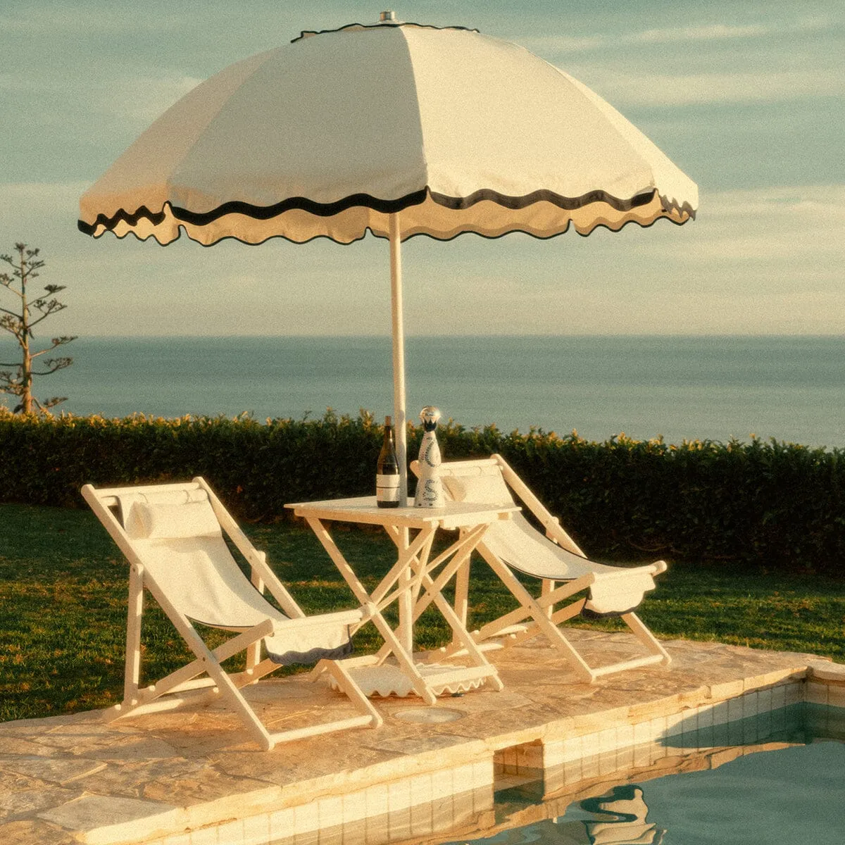 The Sling Chair - Rivie White
