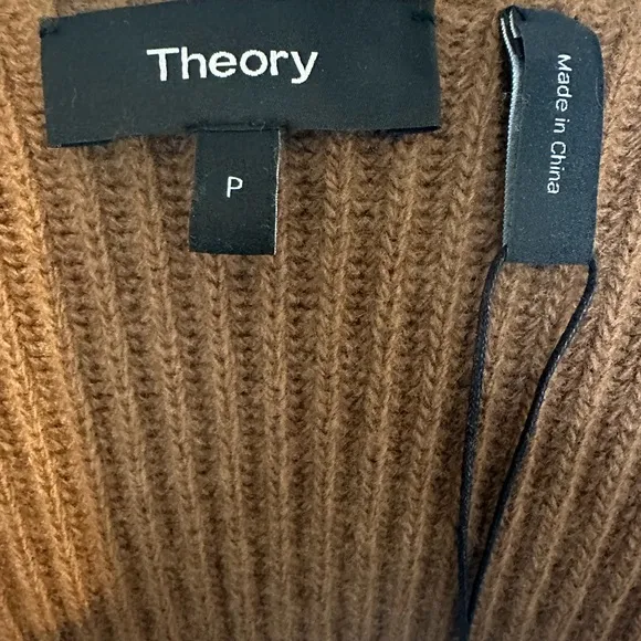 Theory Ribbed Cardigan