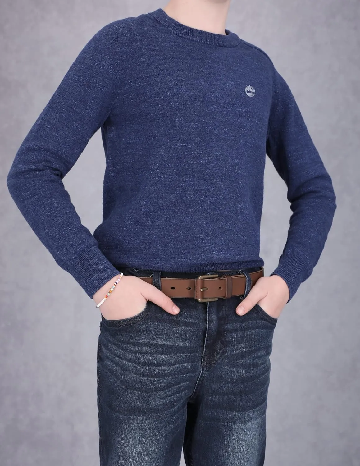 Timberland Boys' Leather Belt