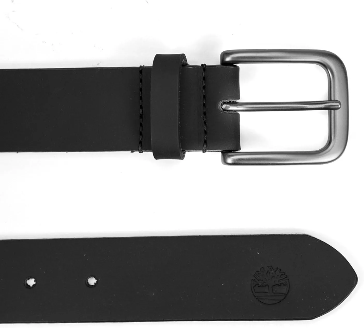 Timberland Men's 35mm Classic Buckle Leather Belt for Jeans