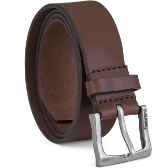 Timberland mens Classic Leather Jean Belt 1.4 Inches Wide