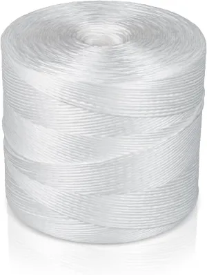 Tomato Twine 6300 Ft - Heavy Duty Polypropylene Twine White