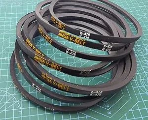Tool Part for 2Pcs K478 Rubber Vee-Belt Dri Belt Drill Press for Drill Washing Machine - (Color: 2pcs)