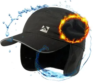 TOP-EX Oversize XL XXL Men's Waterproof Winter Baseball Cap Fleece Earflap Trapper Hat for Cold Weather Large Heads