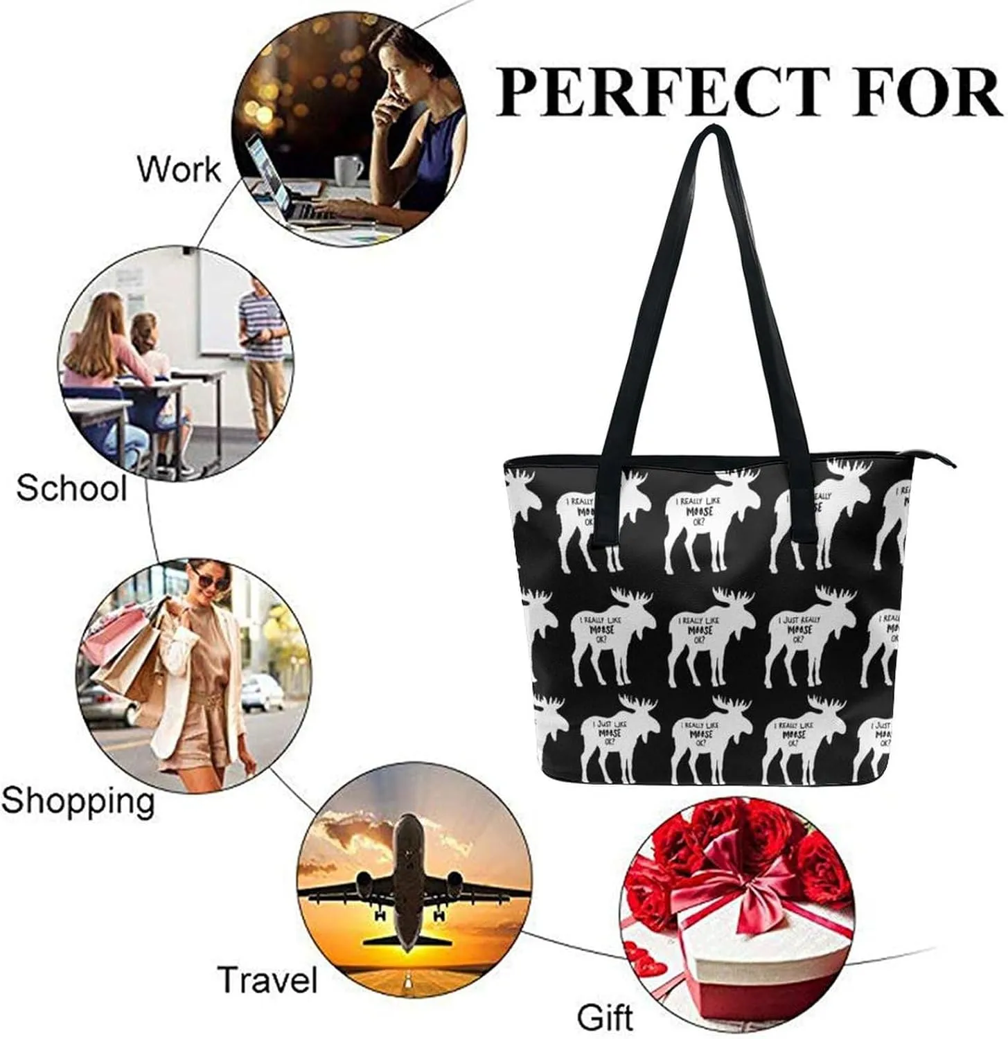 Tote Handbag for Womens Hobo Tote Sling Shoulder Bags Travel Casual Bag