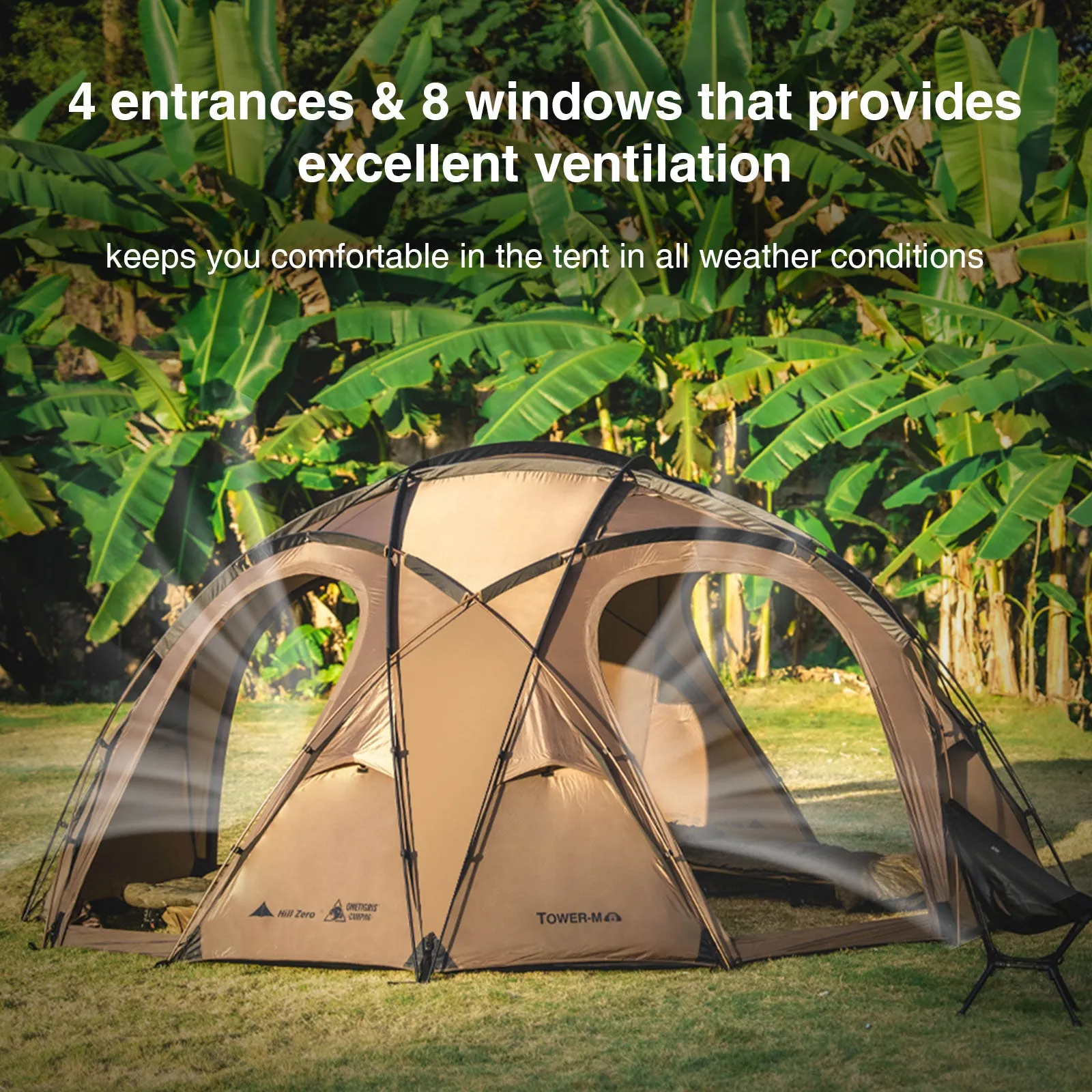 TOWER M Camping Tent