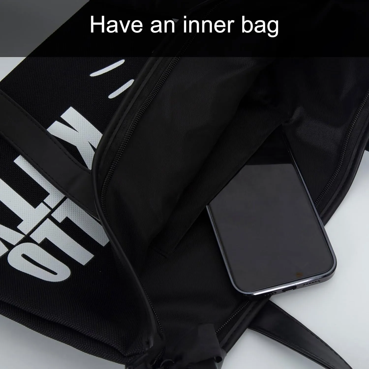 Travel Tote Bags with Zipper Weekender Overnight Bag Lightweight for Women Carry on Duffel Bag Trolley Sleeve Gym Work