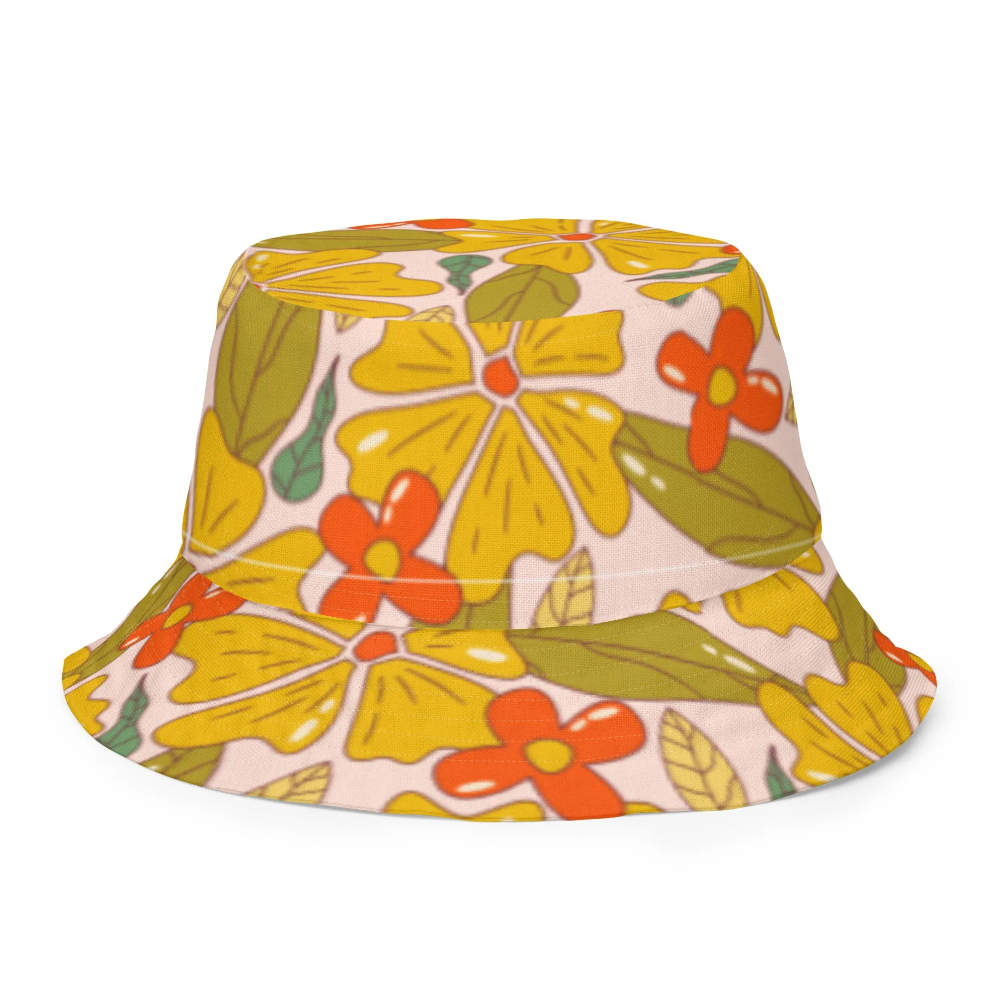 Trippy Bloom Bucket Hat