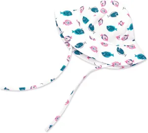 Tropical Fish Organic Cotton Sun Hat