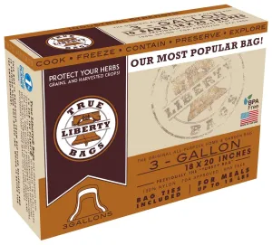 True Liberty 3 Gallon "Turkey" Bags 18 in x 20 in (1000/pack)