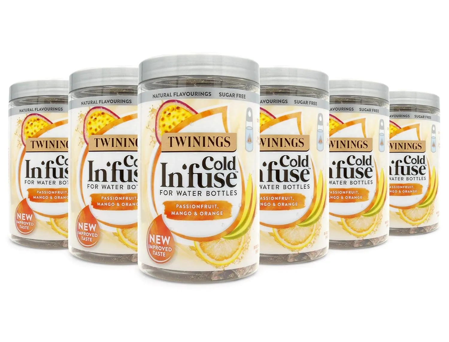 Twinings Cold Infuse Mango Passionfruit and Blood Orange 12 Tea Bags Pack of 6