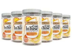 Twinings Cold Infuse Mango Passionfruit and Blood Orange 12 Tea Bags Pack of 6