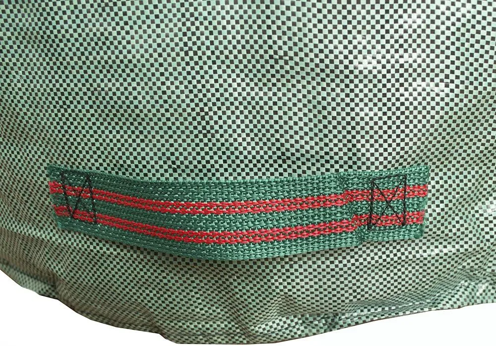 UNISTRENGH 3-Pack 72 Gallons Reusable Garden Waste Bags Gardening Garbage Bag Clean Up Tree Branches Leaves Yard Waste Storage Bag (3 x 72 Gallons, Green)