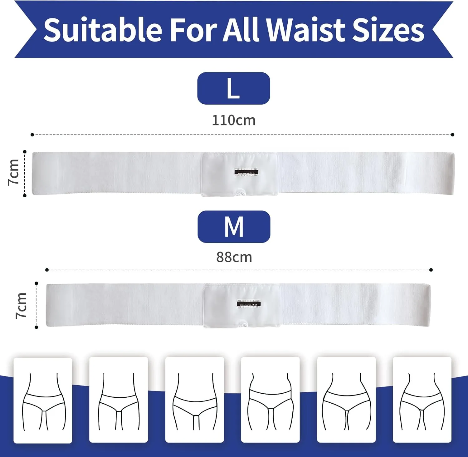 Urine Test Kit,Concealed Urine Storage Belt with Catheter, Portable Urine Test Bags with Temperature Urine Test Strip for Used for Hospitals, Emergency and Travel (Large)