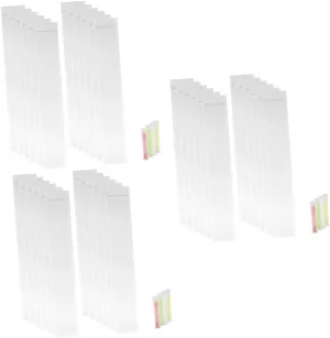VALICLUD 3sets 50pcs Ice Candy Making Bags Reusable Ice Sucker Molds for Summer Treats Easy to Use for DIY Flavors Safe Design for All Ages Includes Funnel 50pcs*3