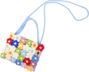 VALICLUD Handmade Felt Handbags Blossom Shoulder Bag Fashionable and Sturdy Great Friends