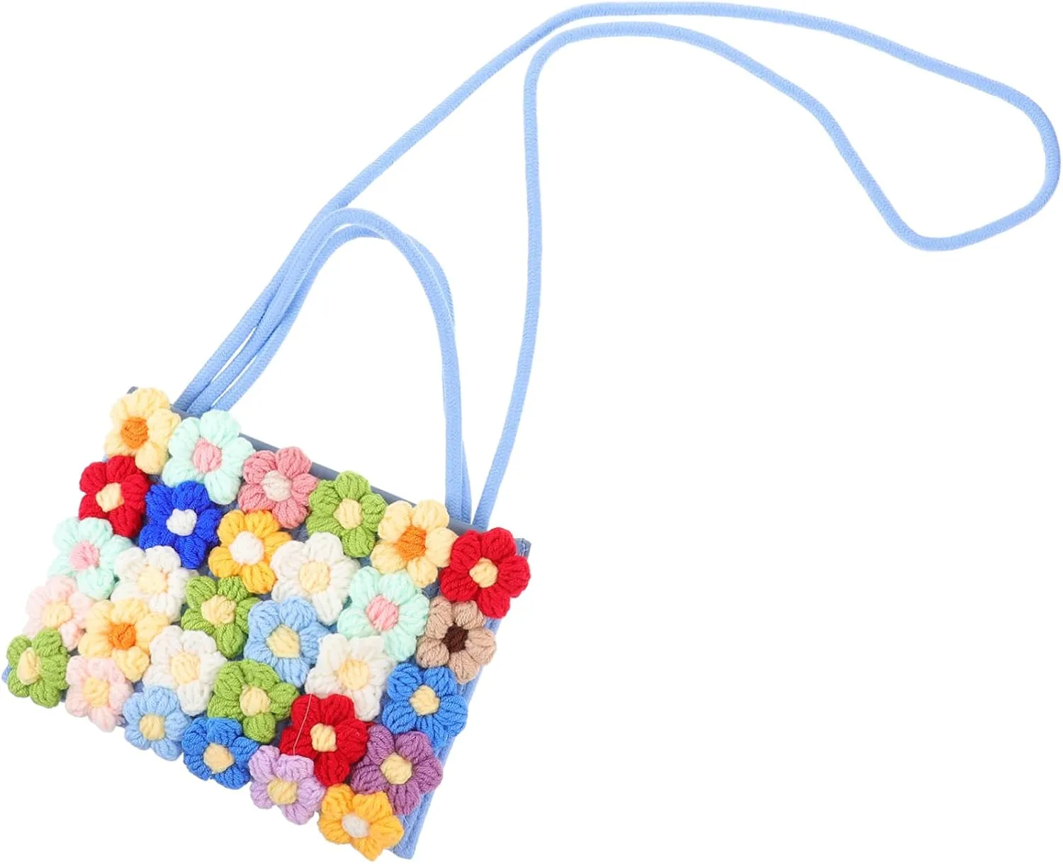 VALICLUD Handmade Felt Handbags Blossom Shoulder Bag Fashionable and Sturdy Great Friends