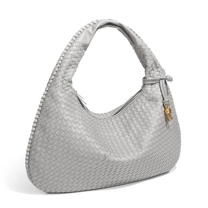 Vibrant Woven Leather Hobo Bags for Effortless Chic Style