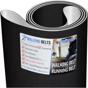 WALKINGBELTS Walking Belts LLC - Livestrong LS8.0T-C1 S/N:TM652 Treadmill Walking Belt 2ply Premium   Free 1oz Lube